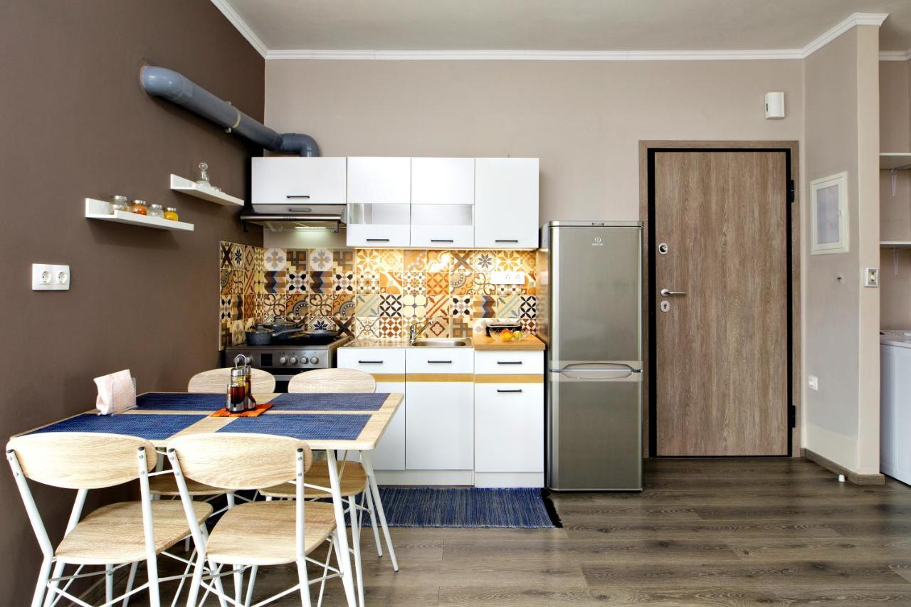 Maria'S Modern Studio 5Min From Beach Suda Exterior foto